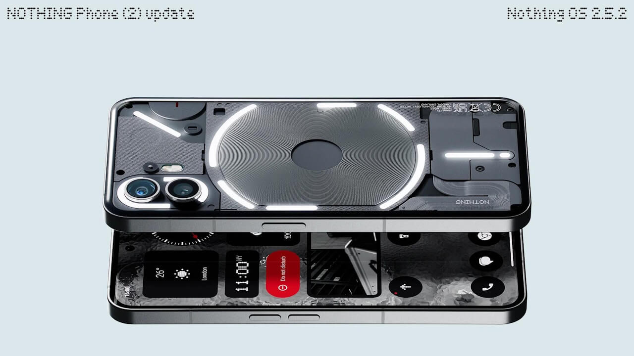 Phone (2)「Nothing OS 2.5.2」アップデート配信