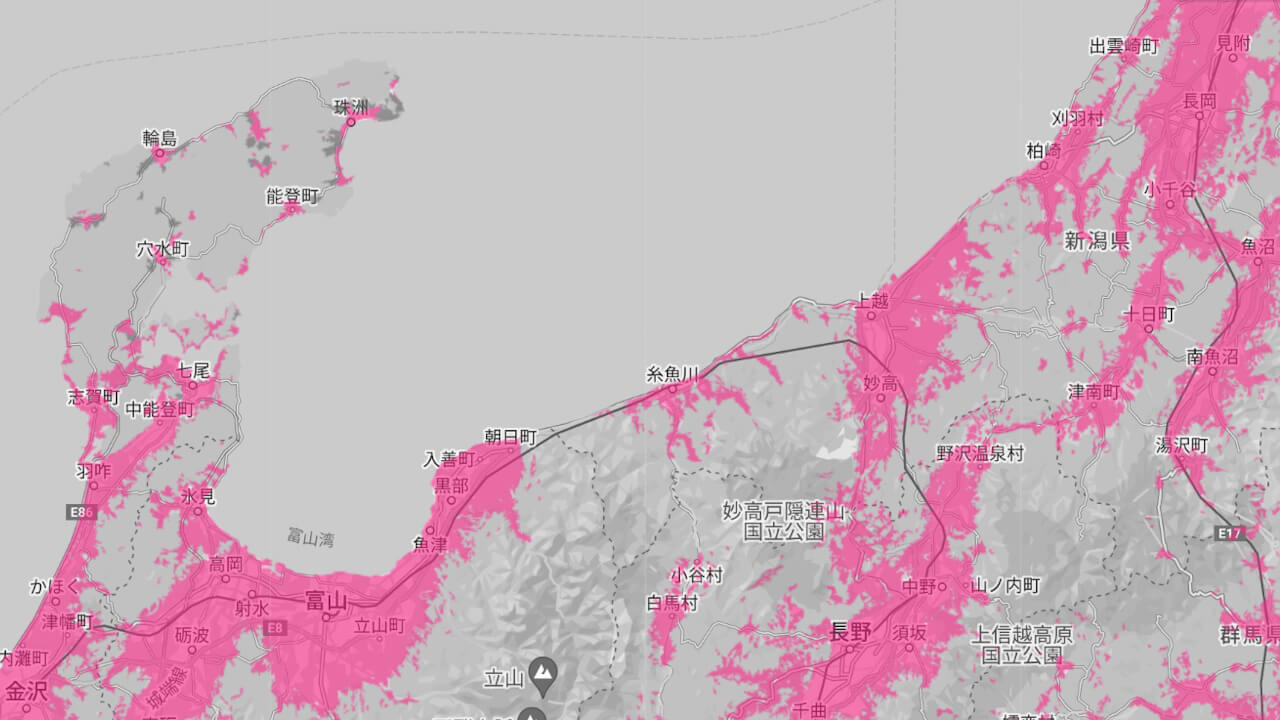 楽天モバイル「令和6年能登半島地震」影響による復旧エリア公開