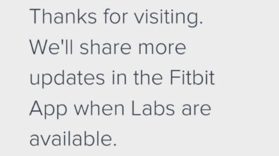 Fitbit Labs