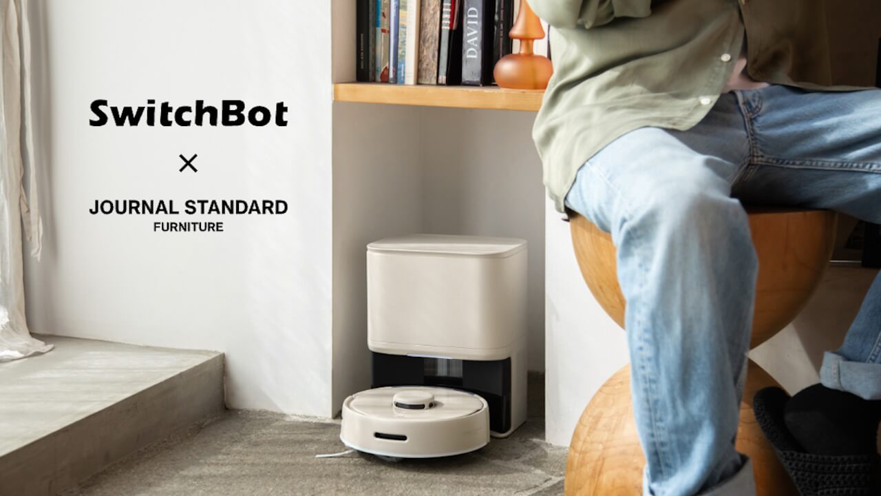 JOURNAL STANDARD FURNITURE監修！「SwitchBotロボット掃除機K10+」コラボモデル登場