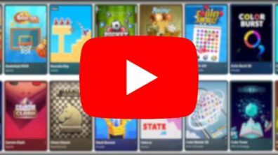 YouTube Playables