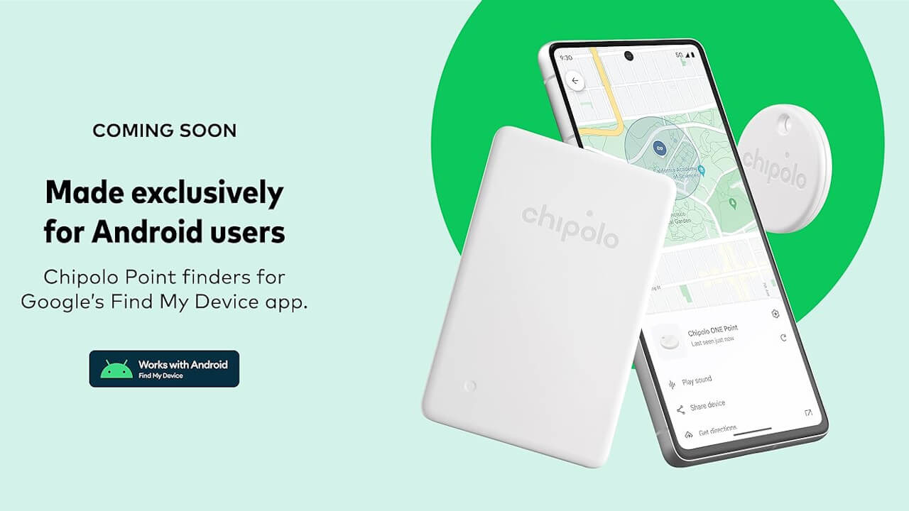 Googleオフラインのデバイスを探す対応「CHIPOLO ONE/CARD Point」米Amazonで発売へ