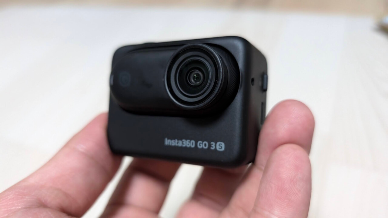 小型&軽量アクションカム「Insta360 GO 3S」メガ広角が好き【PR】