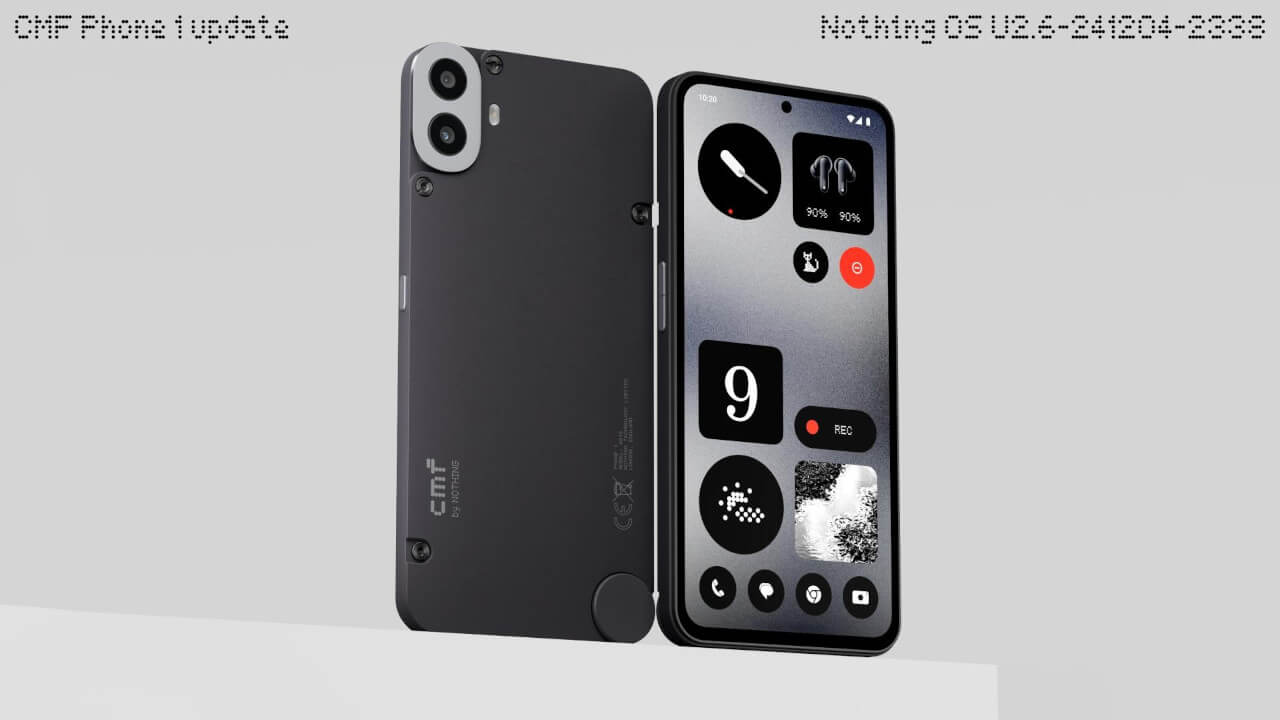 CMF Phone 1「Nothing OS 2.6（241204-2338）」アップデートログ公開