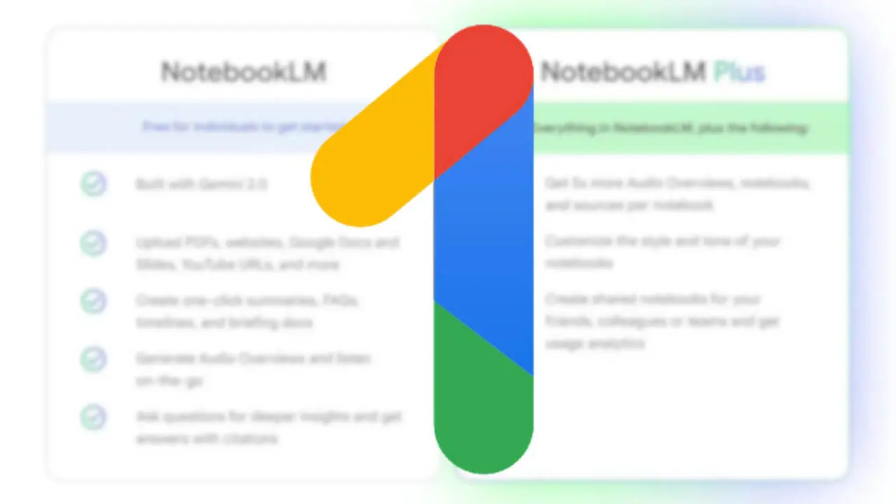 Google One（AI プレミアム）特典「NotebookLM Plus」追加