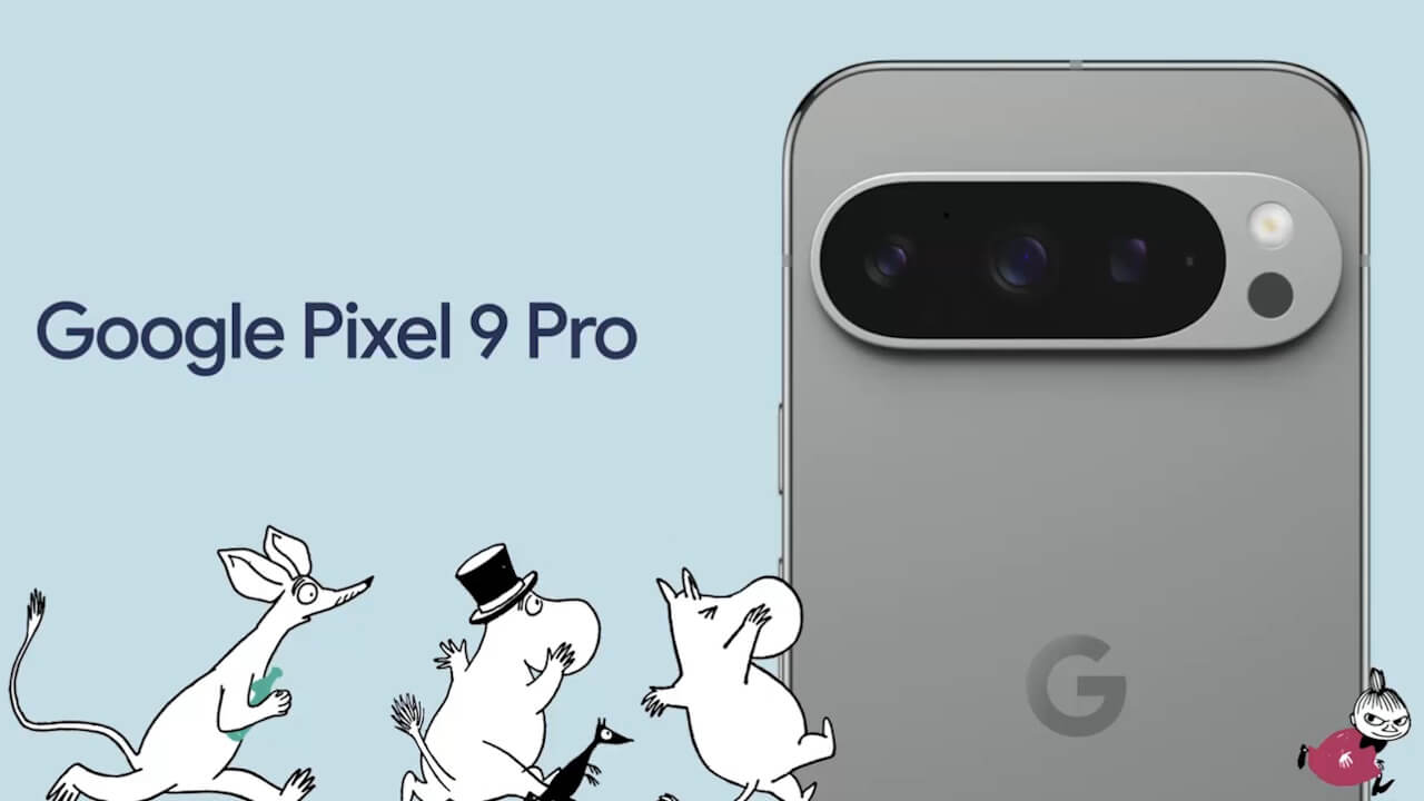 Google Pixel 9 Pro Moomin