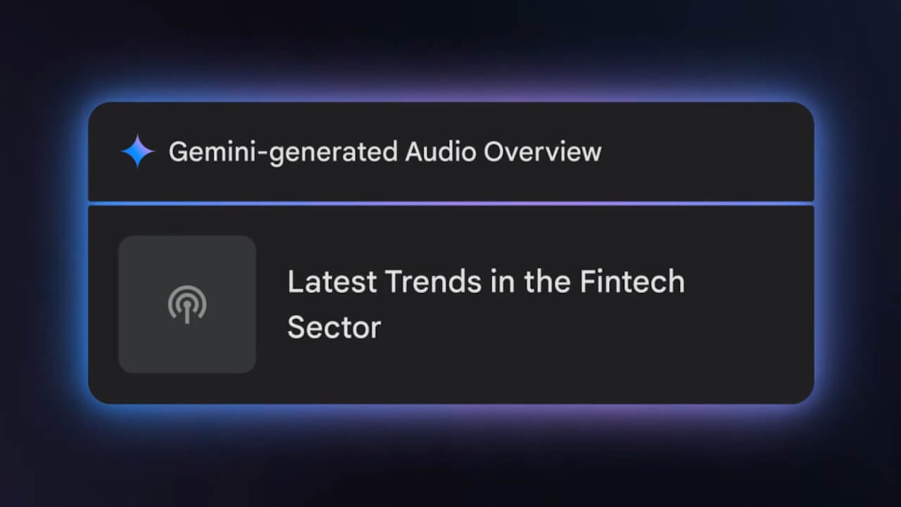 Gemini Audio Overview