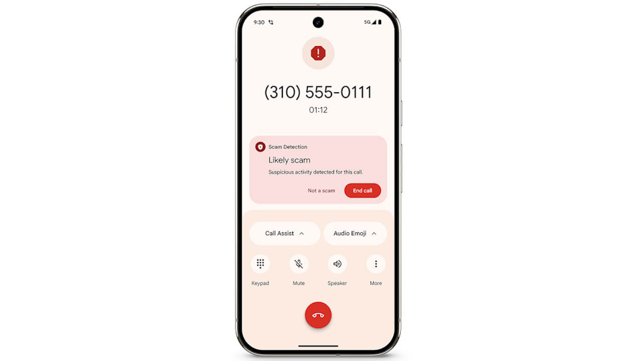 Pixel 9「Google の電話アプリ」詐欺検出機能展開【Pixel Drop】