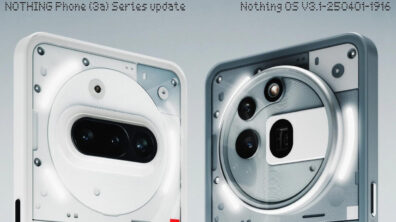 Nothing Phone (3a) Series - Nothing OS V3.1-250401-1916