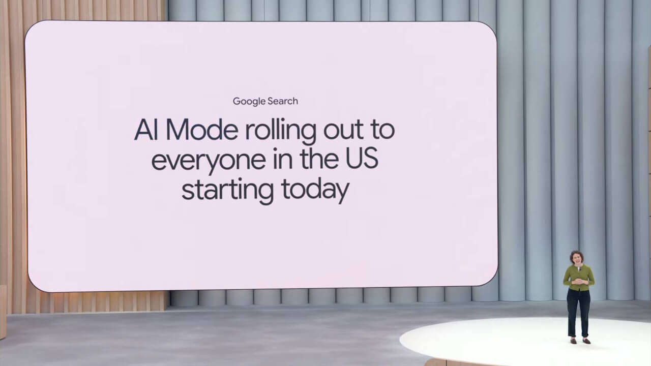 「AI モード（AI Mode）」米国一般提供【Google I/O 2025】