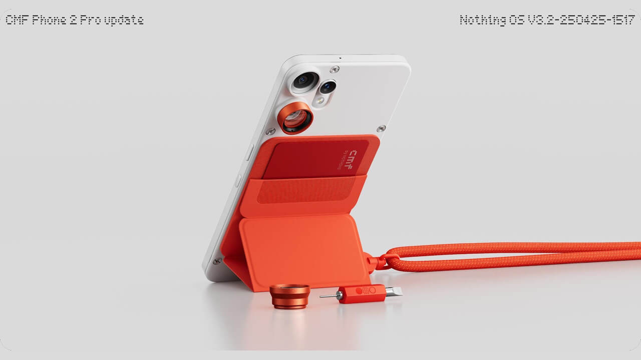 初！CMF Phone 2 Pro「Nothing OS V3.2-250425-1517」アップデート配信