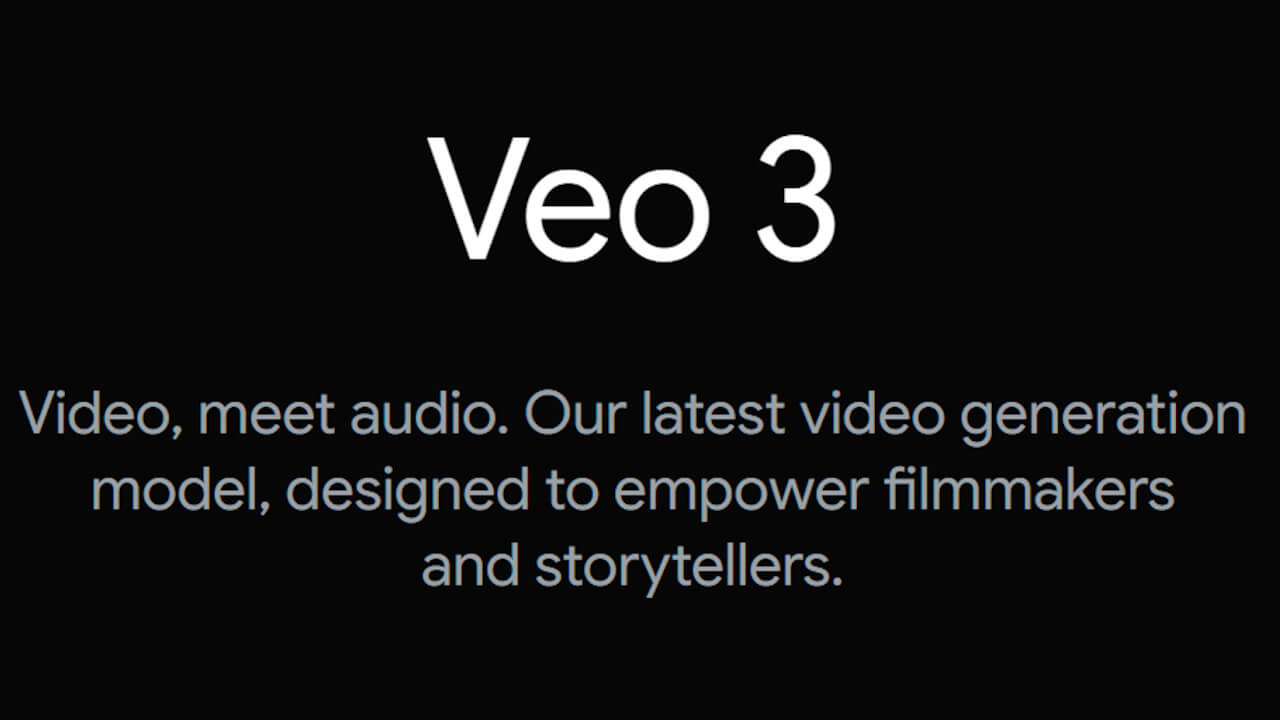 音声生成！最新動画生成AIモデル「Veo 3」発表【Google I/O 2025】