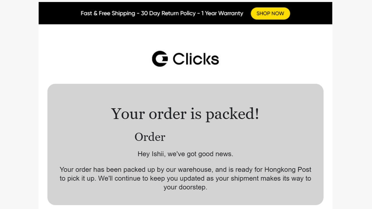 Clicks