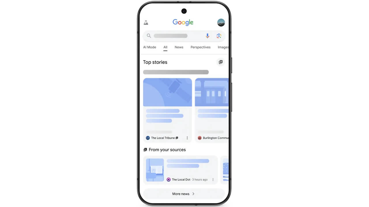 Google Labs「Preferred Sources」米国/インドで展開