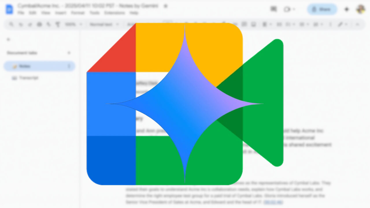 Google Meet Gemini