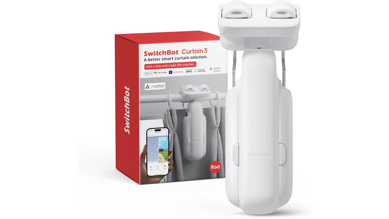 7,945円。新製品「SwitchBot カーテン 3 ポール 2025」予約開始