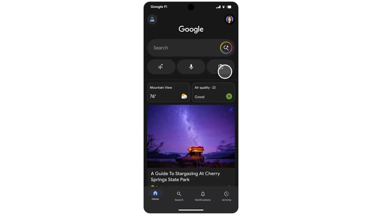 AI Mode「Search Live（Android/iOS）」導入【米国】