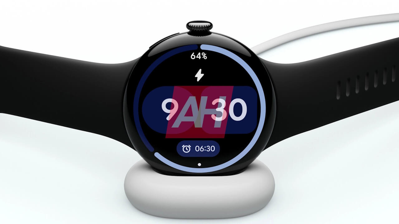 これが「Google Pixel Watch 4」サイドマウント充電