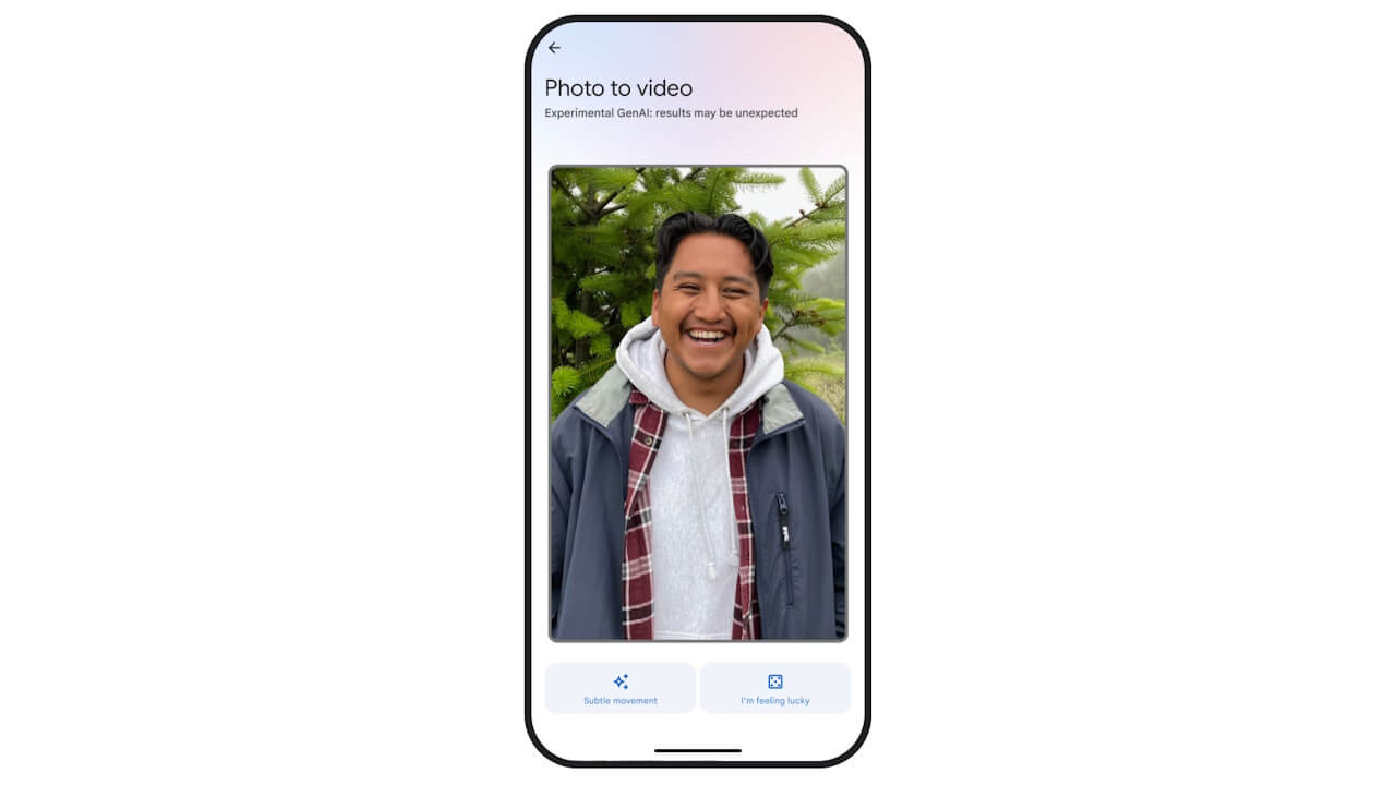 Google フォト「Photo-to-video」展開【米国】