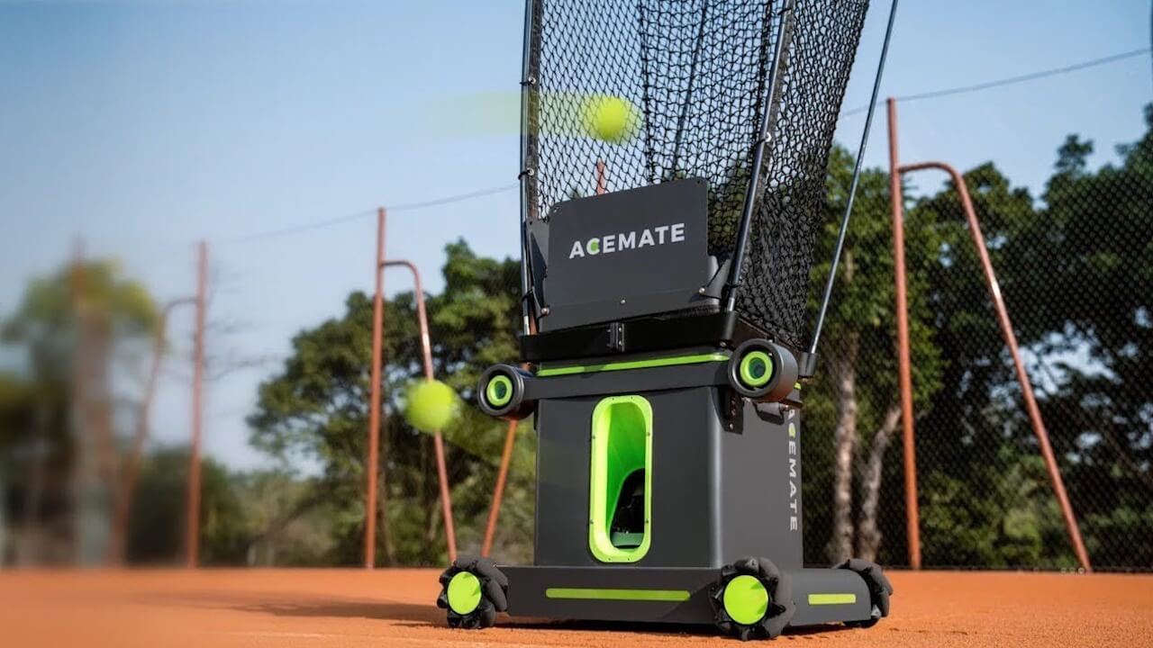 SwitchBot、AI搭載テニスロボット「Acemate」海外で予約受付中