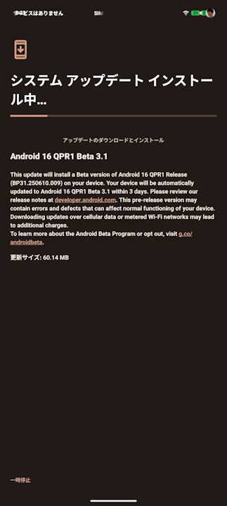 Android 16 QPR1 Beta 3.1