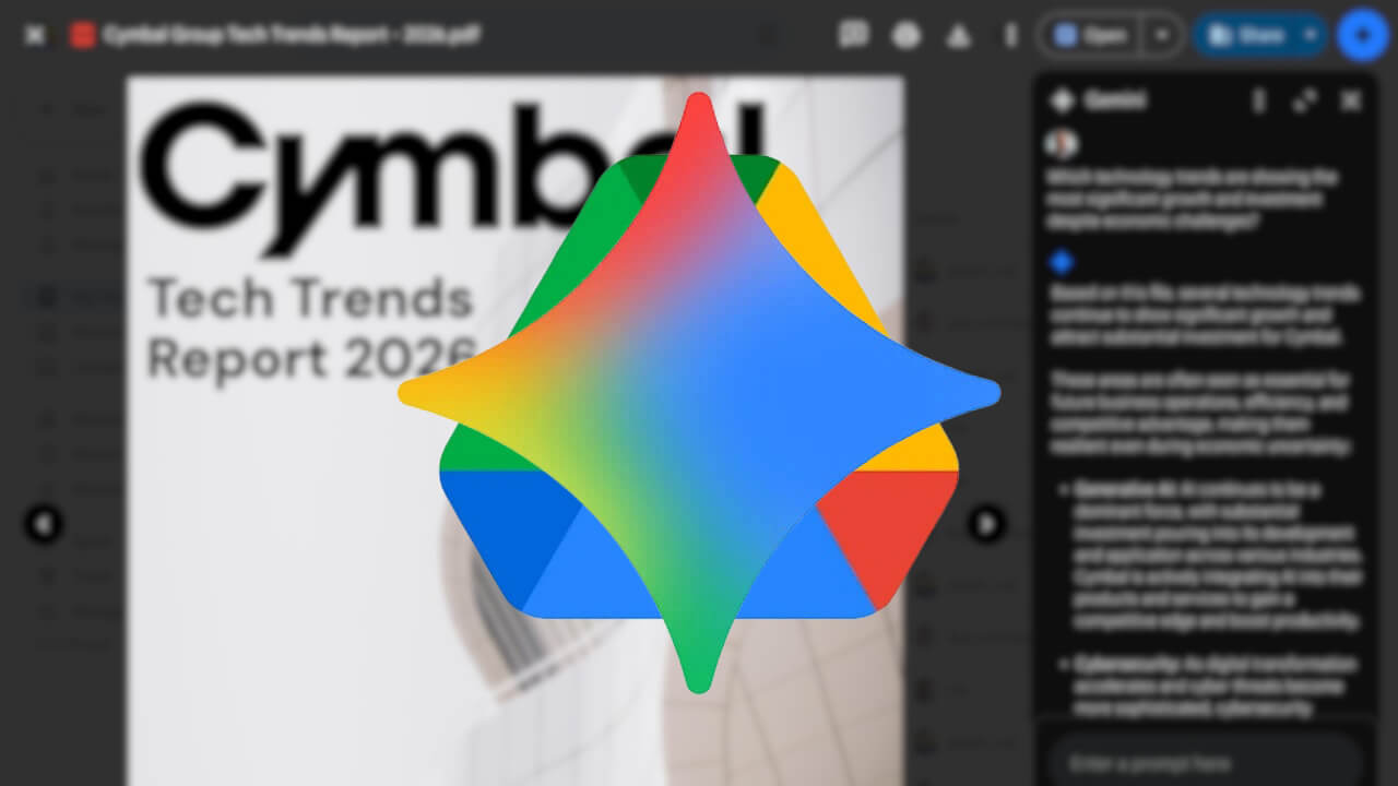 「Gemini in Google ドライブ」PDF処理機能向上【Google Workspace】