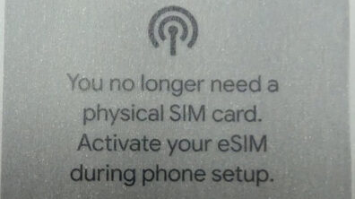 Google Pixel 10 eSIM