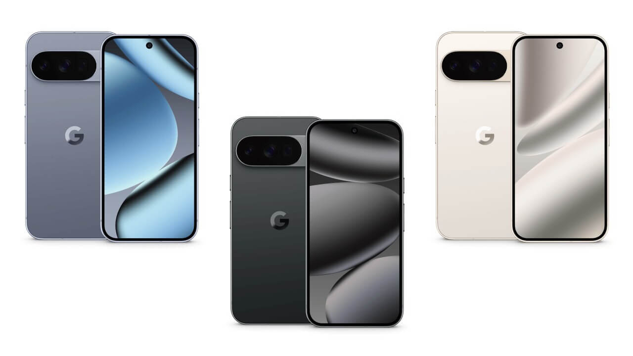 4色/3色/4色展開！「Pixel 10/10 Pro/10 Pro XL」レンダリング画像