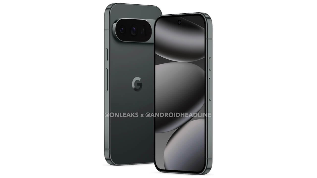 7方向から「Pixel 10 Pro」Obsidian