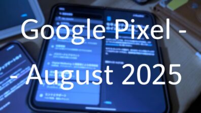 Google Pixel Update - August 2025