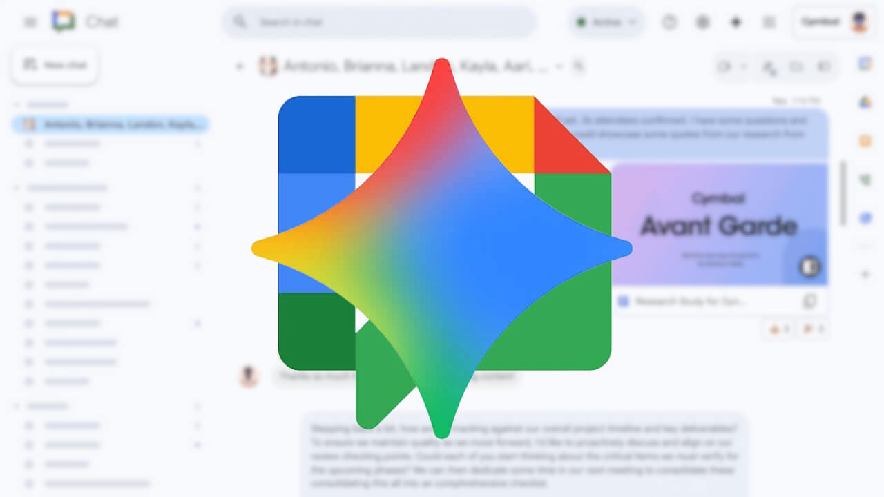 「Gemini in Google Chat」メッセージAI編集対応【Google Workspace】