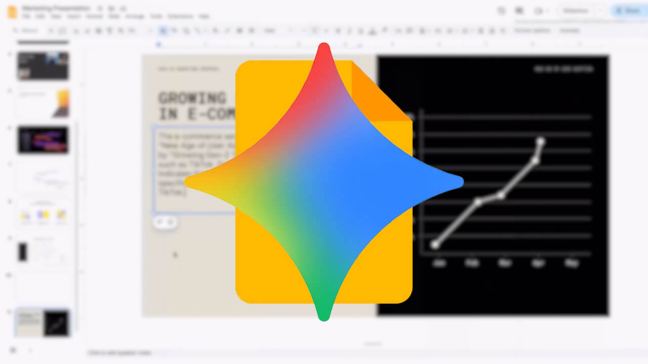 「Gemini in Google スライド」テキストAI修正機能展開【Google Workspace】