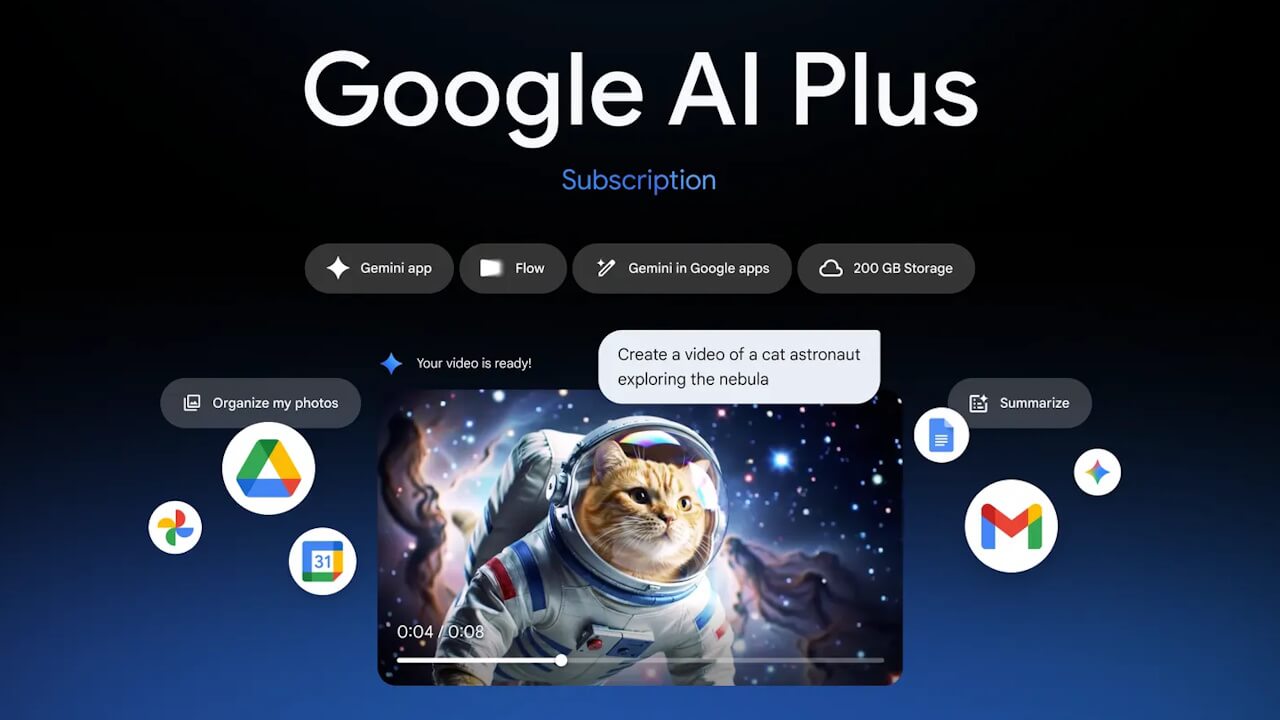 200GBプラン「Google AI Plus」インドネシアで提供