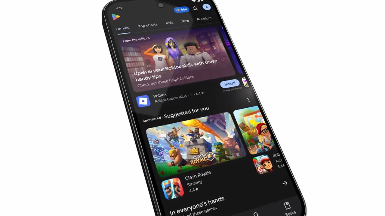 Google Play Games「ゲーム詳細ページ」展開