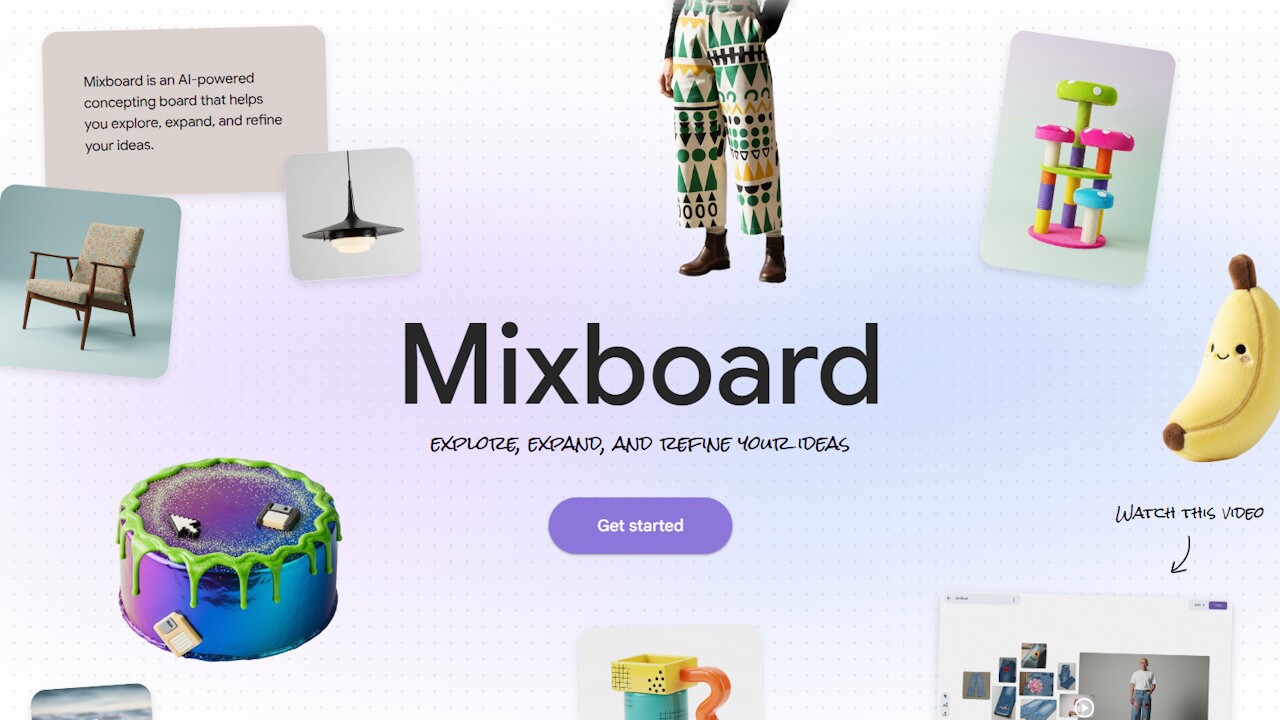 Google新コンセプトボードツール「Mixboard」展開【米国】