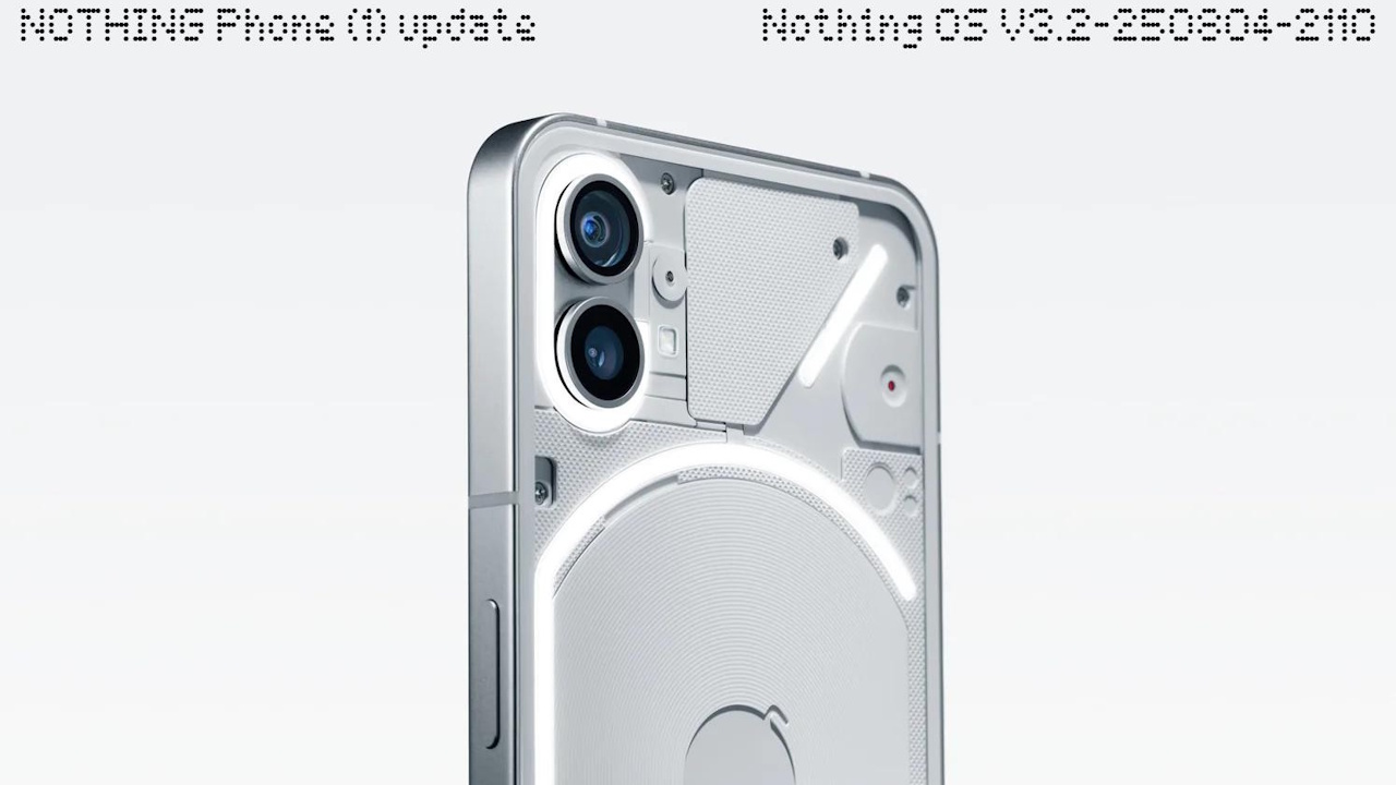 Phone (1)「Nothing OS V3.2-250804-2110」配信