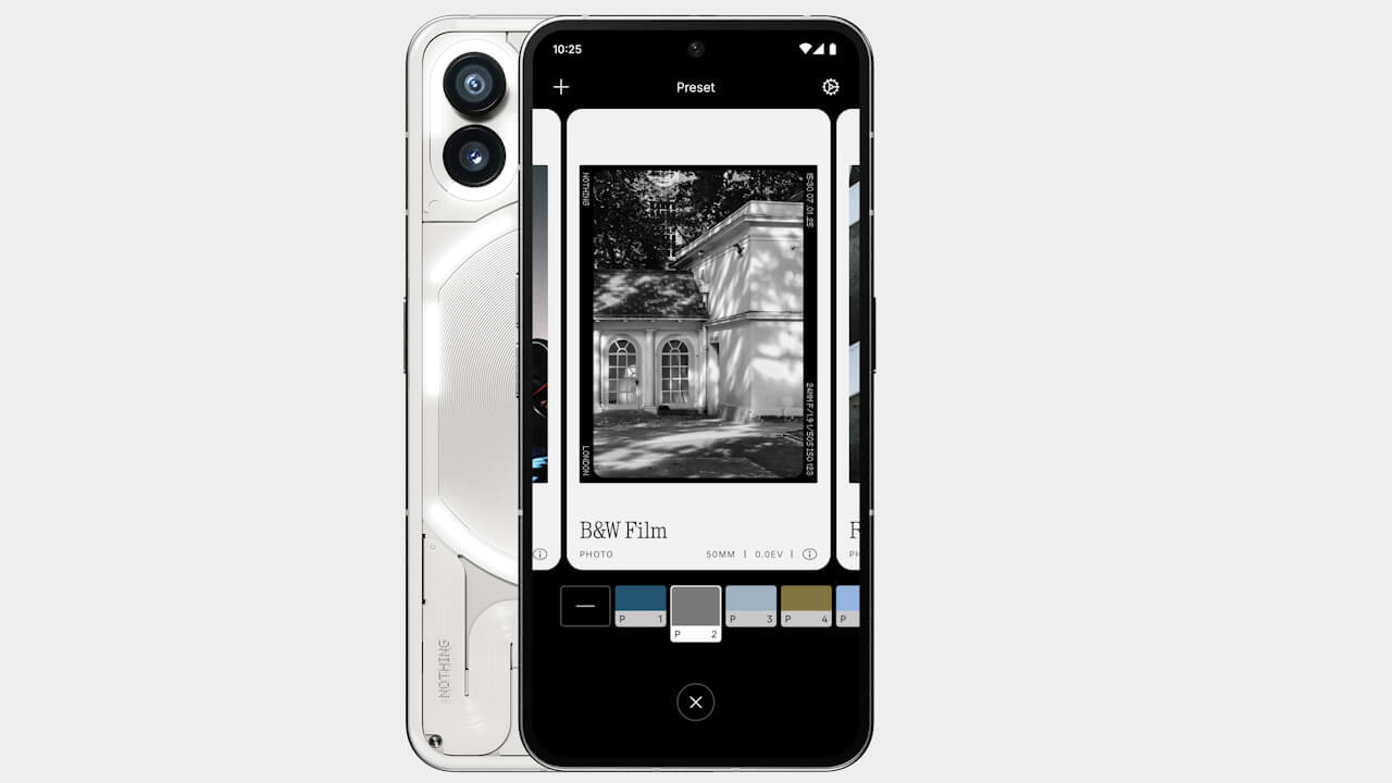 Nothing Phone (2)カメラ新機能「Personal Presets」展開