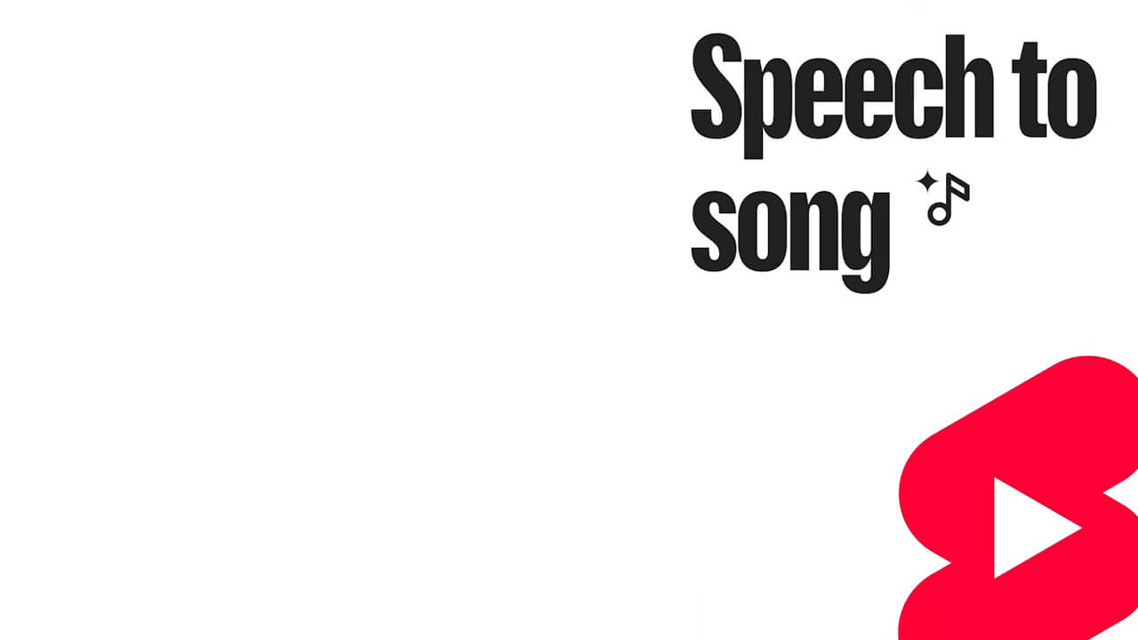 YouTube ショート新リミックス「Speech to Song」【Made on YouTube 2025】