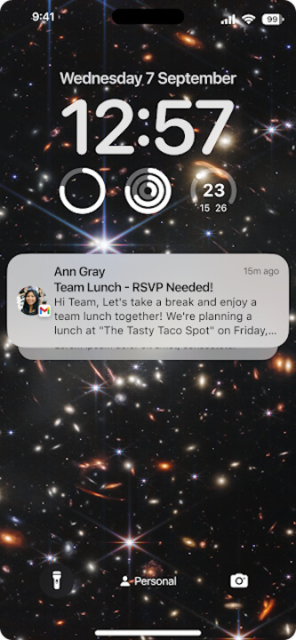 iOS Gmail