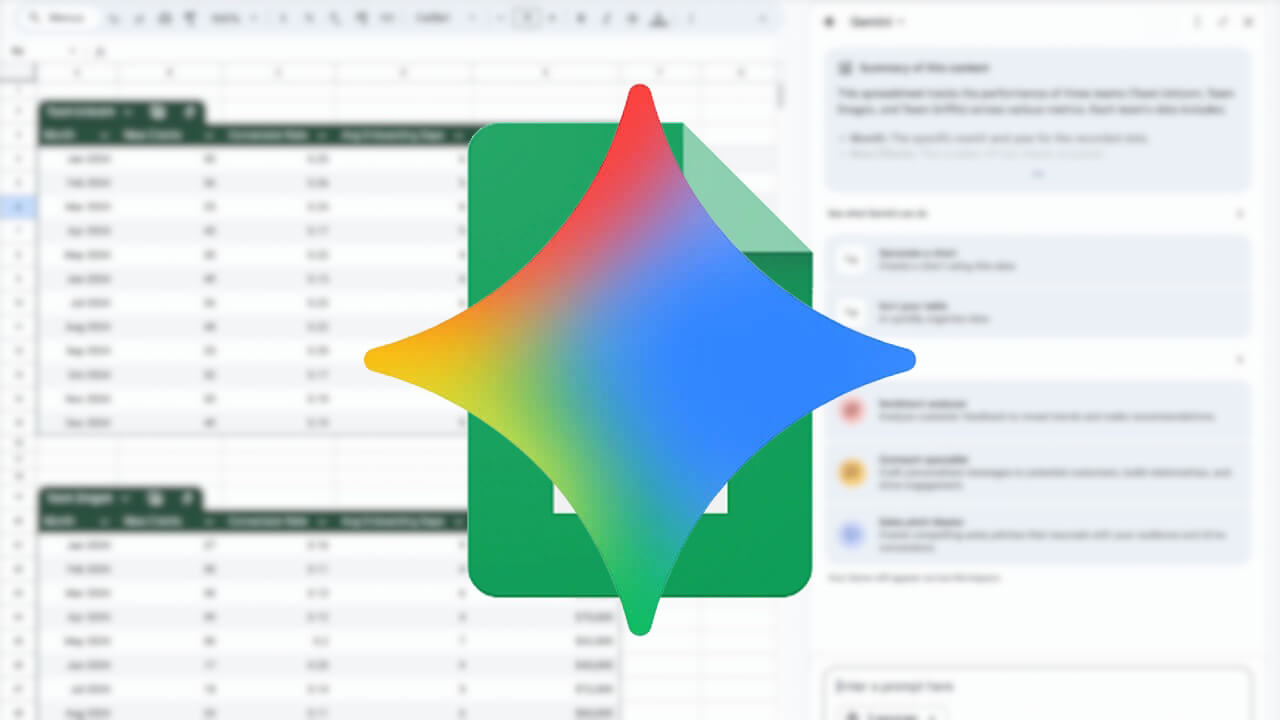Gemini in Google Sheets