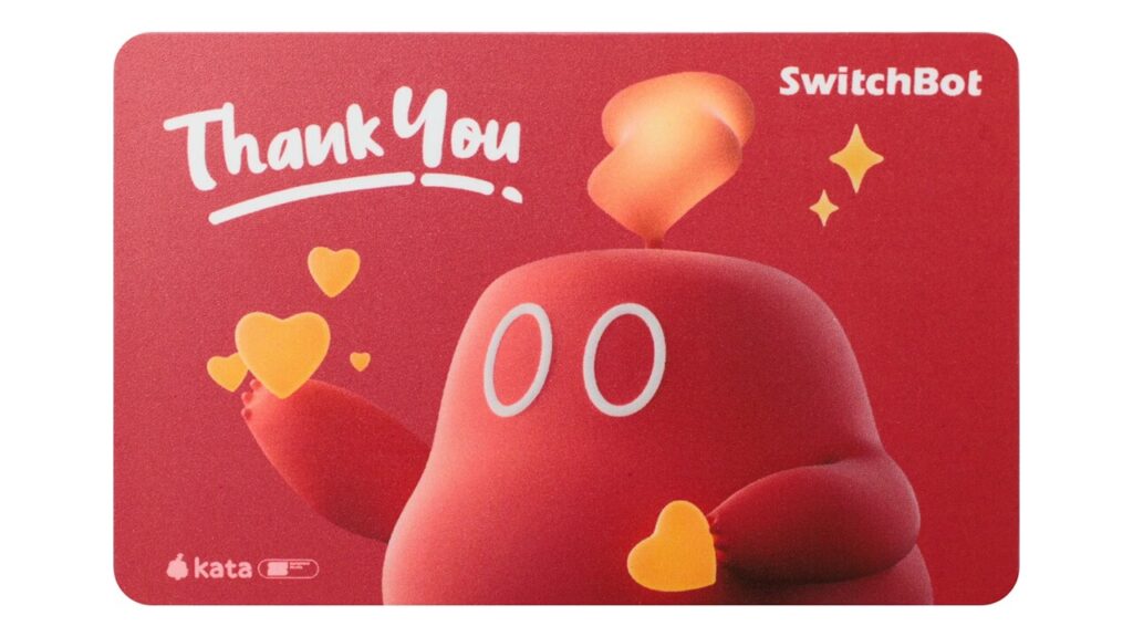 switchbot-message-card