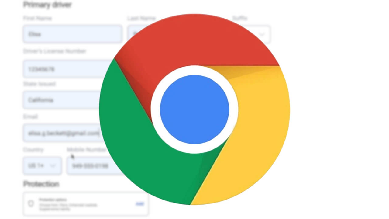 Chrome「Google 自動入力」パスポート番号など対応データ拡張