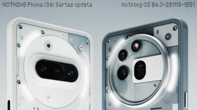 Nothing Phone (3a) Series - Nothing OS B4.0-251118-1551