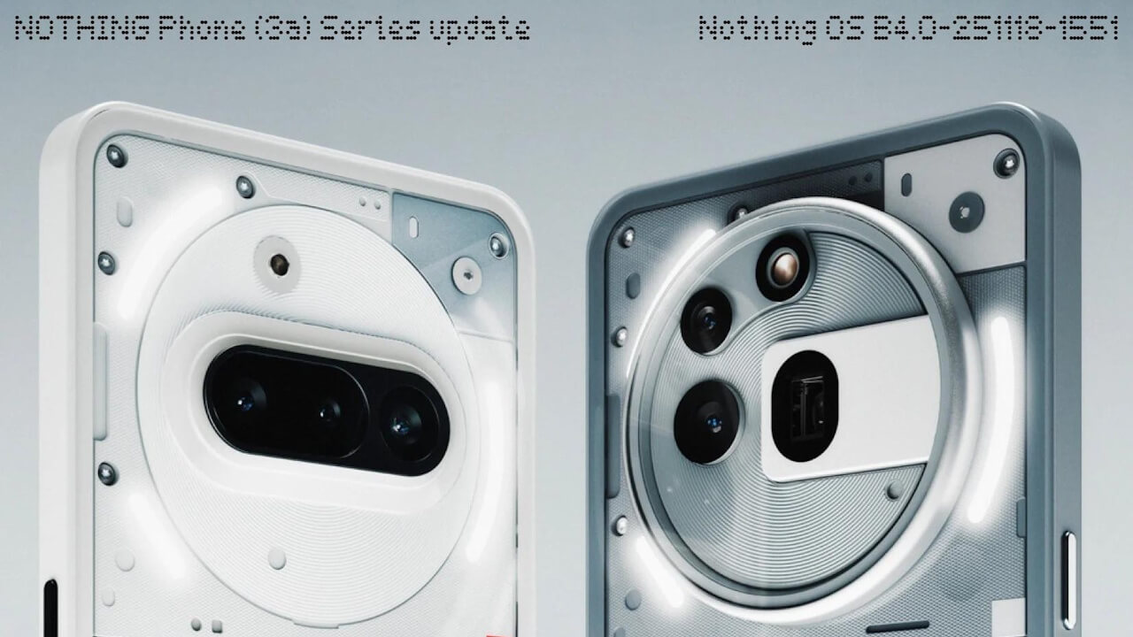 Nothing Phone (3a) Series - Nothing OS B4.0-251118-1551