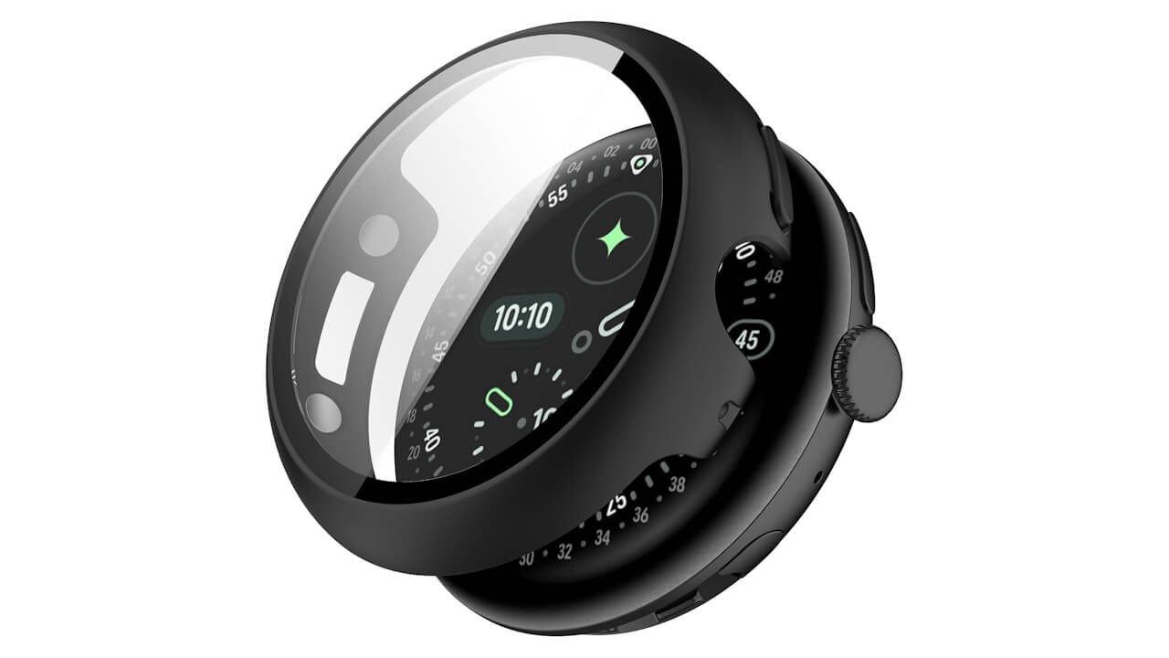 公式が出すべき。外さず充電対応「Google Pixel Watch 4」用ケース登場