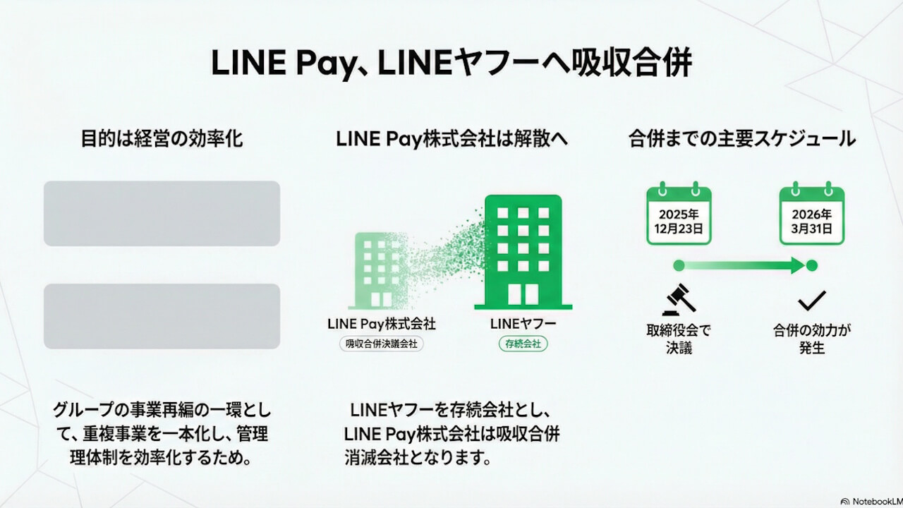LINEヤフー「LINE Pay」吸収合併議決 – Jetstream