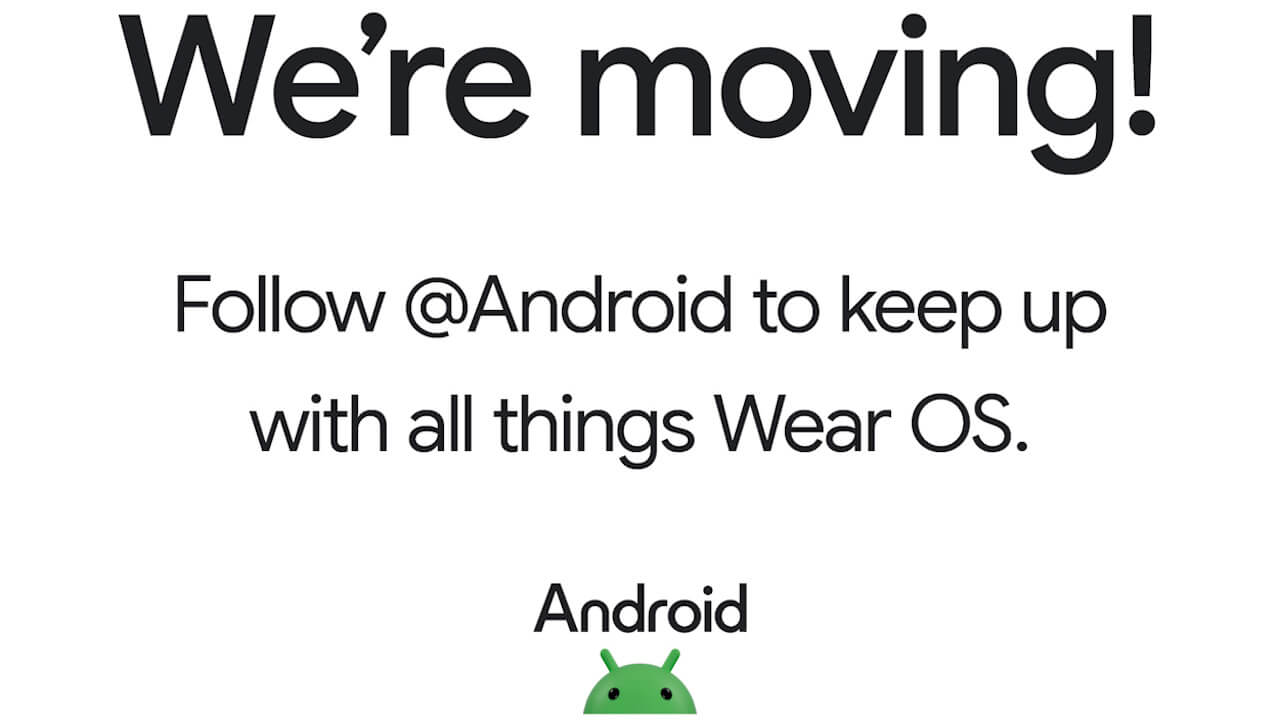 Google「Wear OS」公式アカウント終了へ