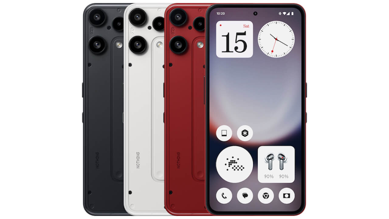 Nothing Phone 3a Lite Red