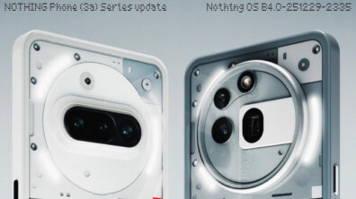 Nothing Phone (3a) Series - Nothing OS B4.0-251229-2335