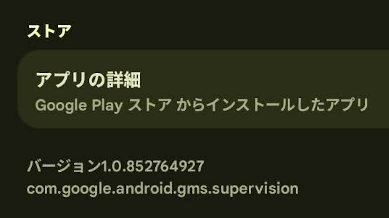 System parental controls